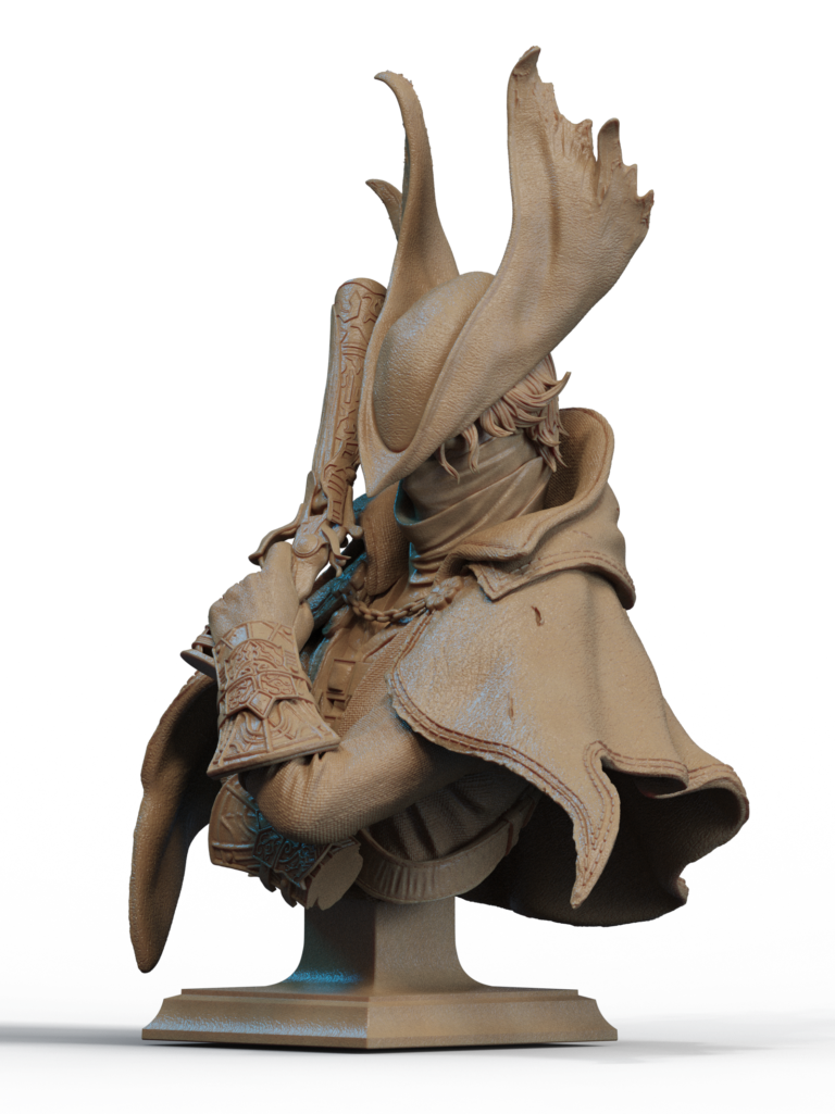The Hunter STL 2 + Bust - Bloodborne