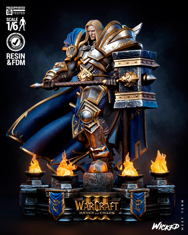 Warcraft 3 Diorama + Busts + Extras