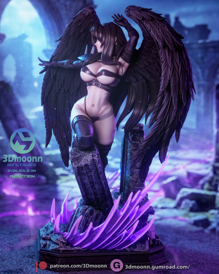 Raynare STL + NSFW - High School DxD