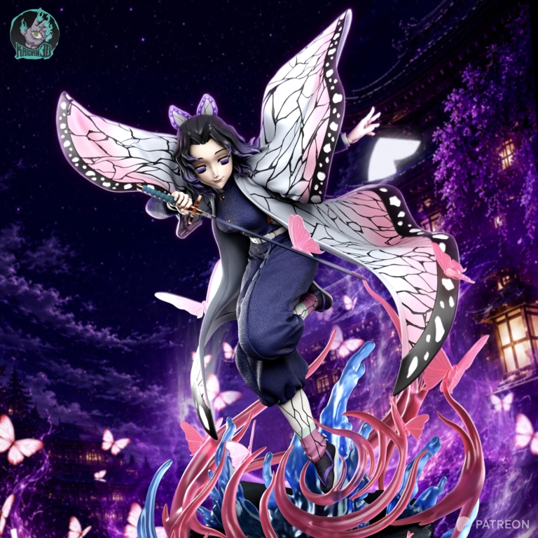 Shinobu Kocho STL 3 - Demon Slayer