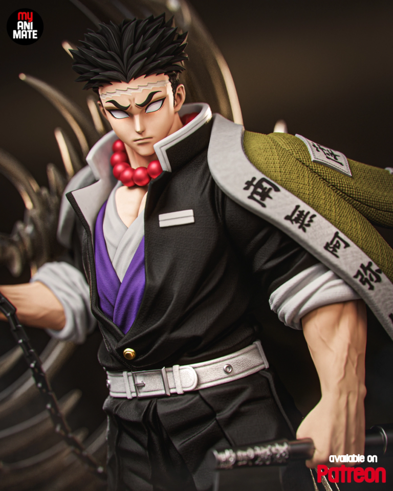 Gyomei Himejima STL 2 - Demon Slayer