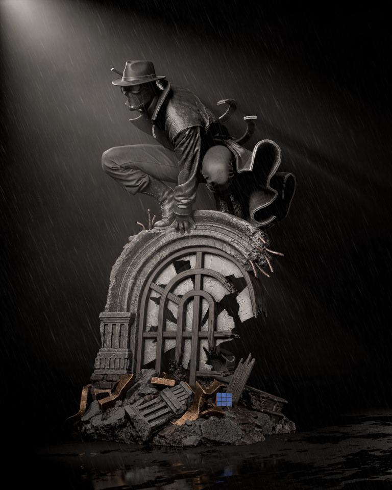 Spider-Noir STL + Bust - Marvel