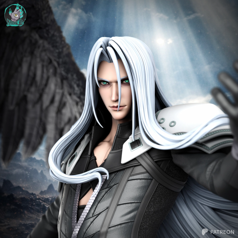 Sephiroth STL 3 - Final Fantasy