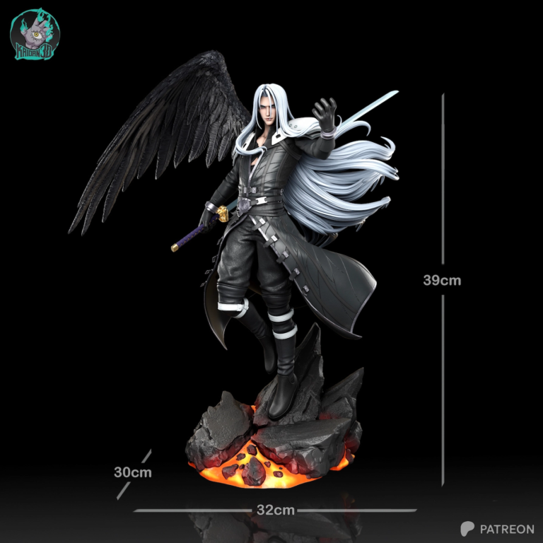 Sephiroth STL 3 - Final Fantasy
