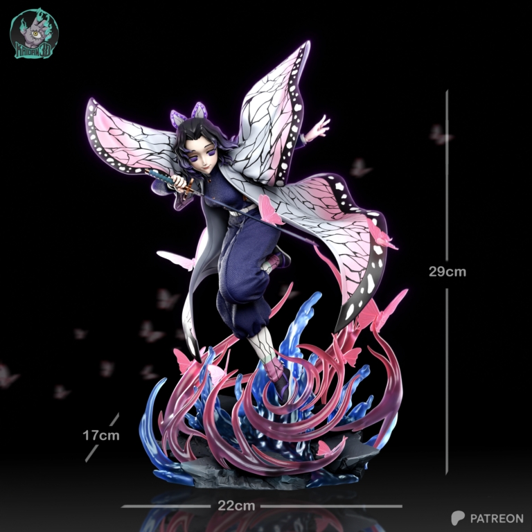 Shinobu Kocho STL 3 - Demon Slayer