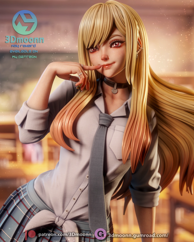 Marin Kitagawa STL 3 + NSFW - My Dress-Up Darling