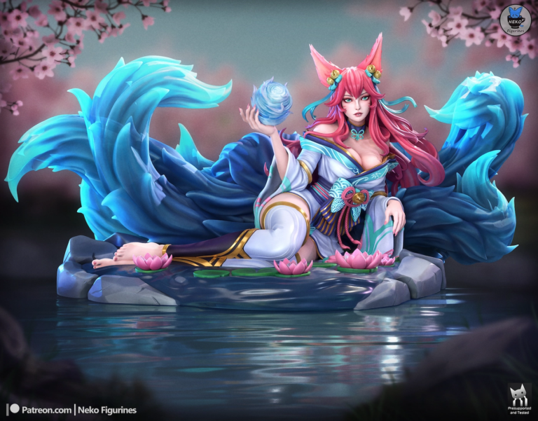 Spirit Blossom Ahri STL - League of Legends