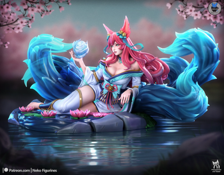 Spirit Blossom Ahri STL - League of Legends
