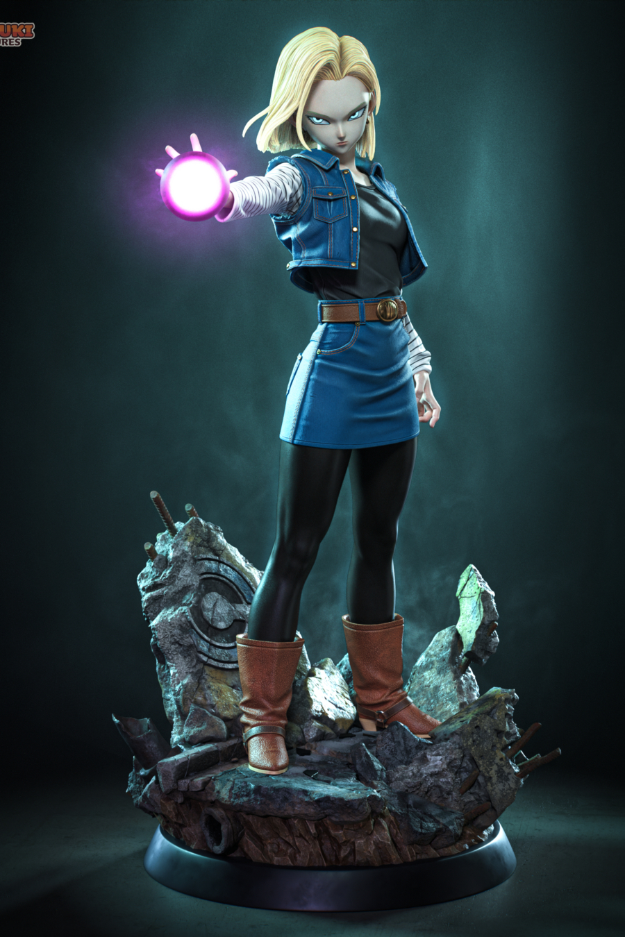 Android 18 STL Cover
