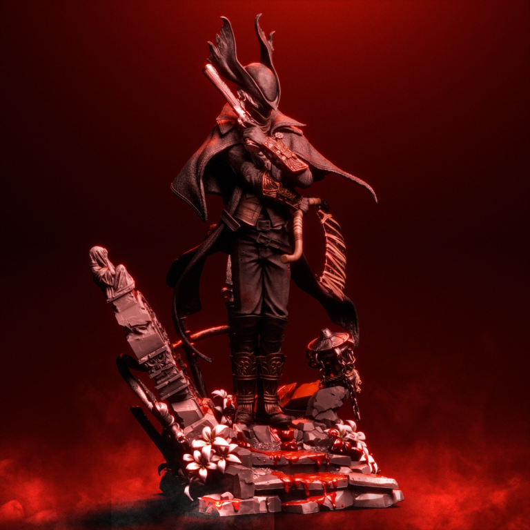 The Hunter STL 2 + Bust - Bloodborne