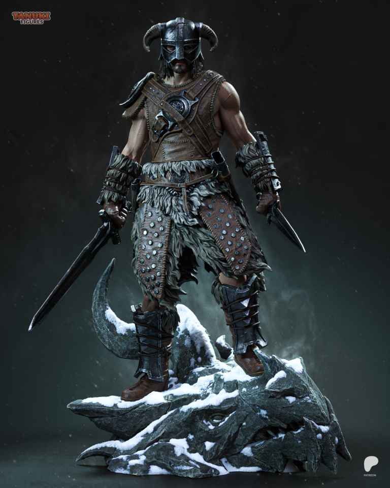 Dovahkiin STL Cover