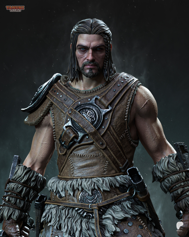 Dovahkiin STL + Bust - The Elder Scrolls