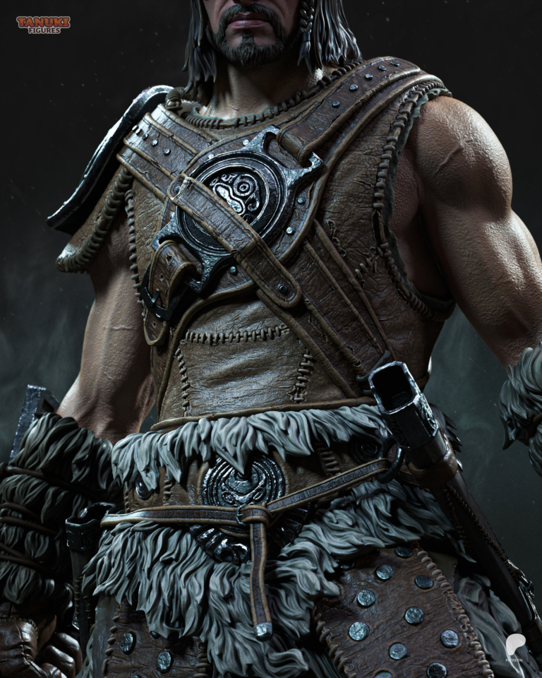 Dovahkiin STL + Bust - The Elder Scrolls