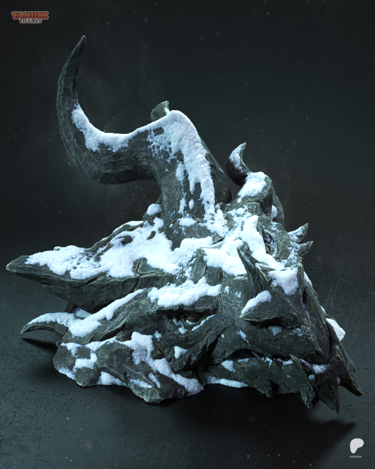 Dovahkiin STL + Bust - The Elder Scrolls