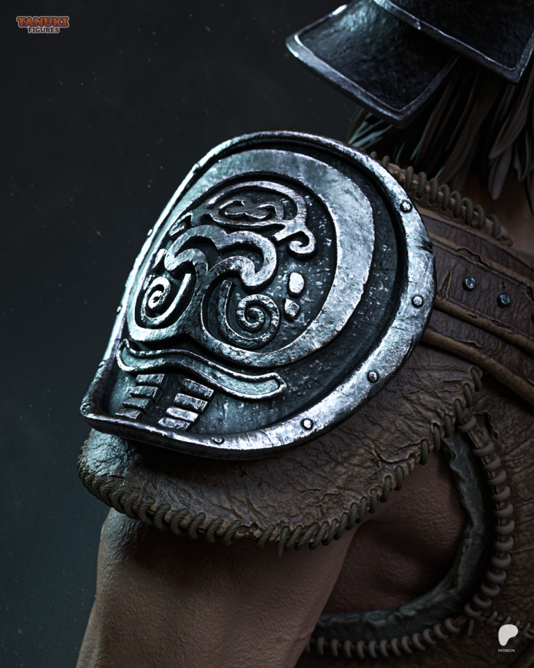 Dovahkiin STL + Bust - The Elder Scrolls