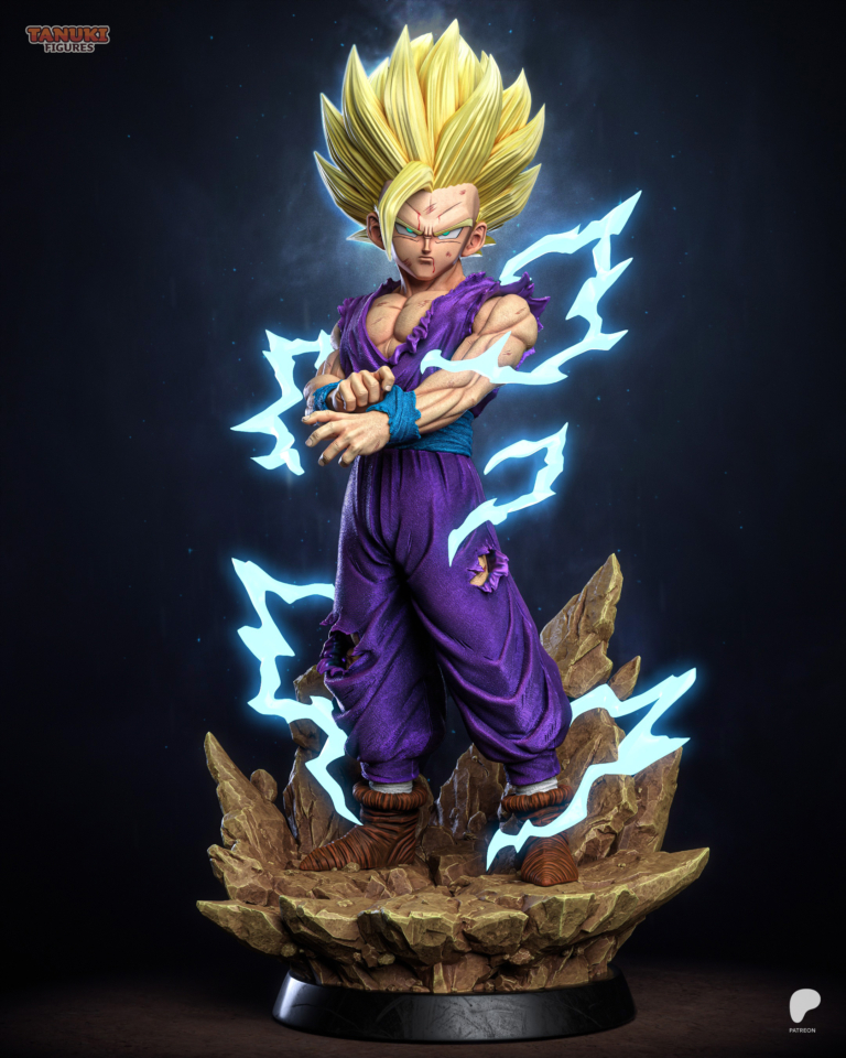 Gohan SSJ2 STL Cover