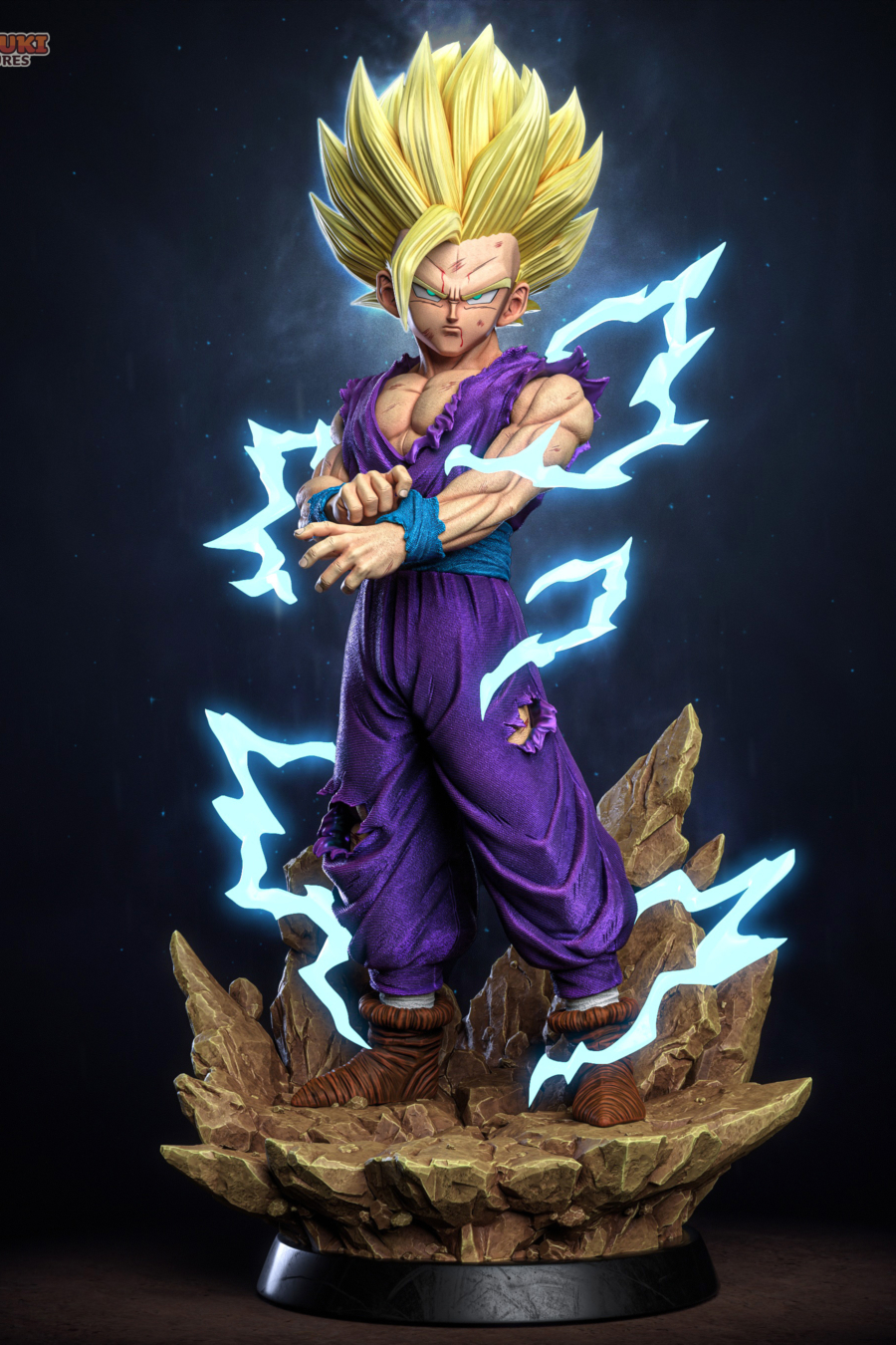 Gohan SSJ2 STL Cover