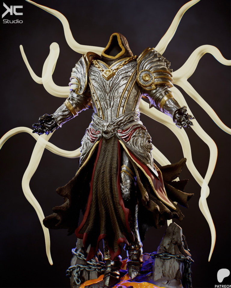 Inarius STL 2 + Bust - Diablo