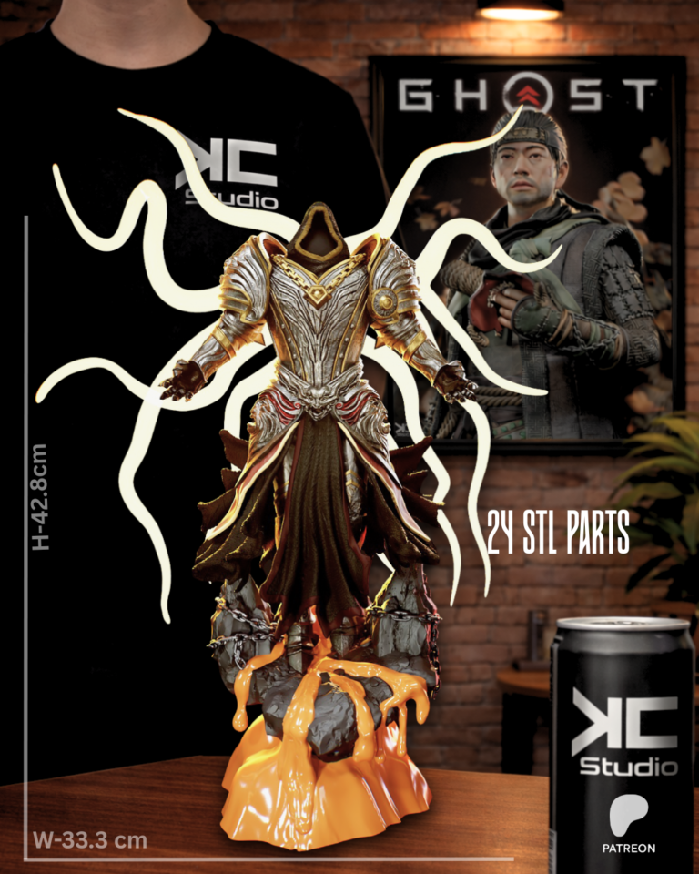 Inarius STL 2 + Bust - Diablo