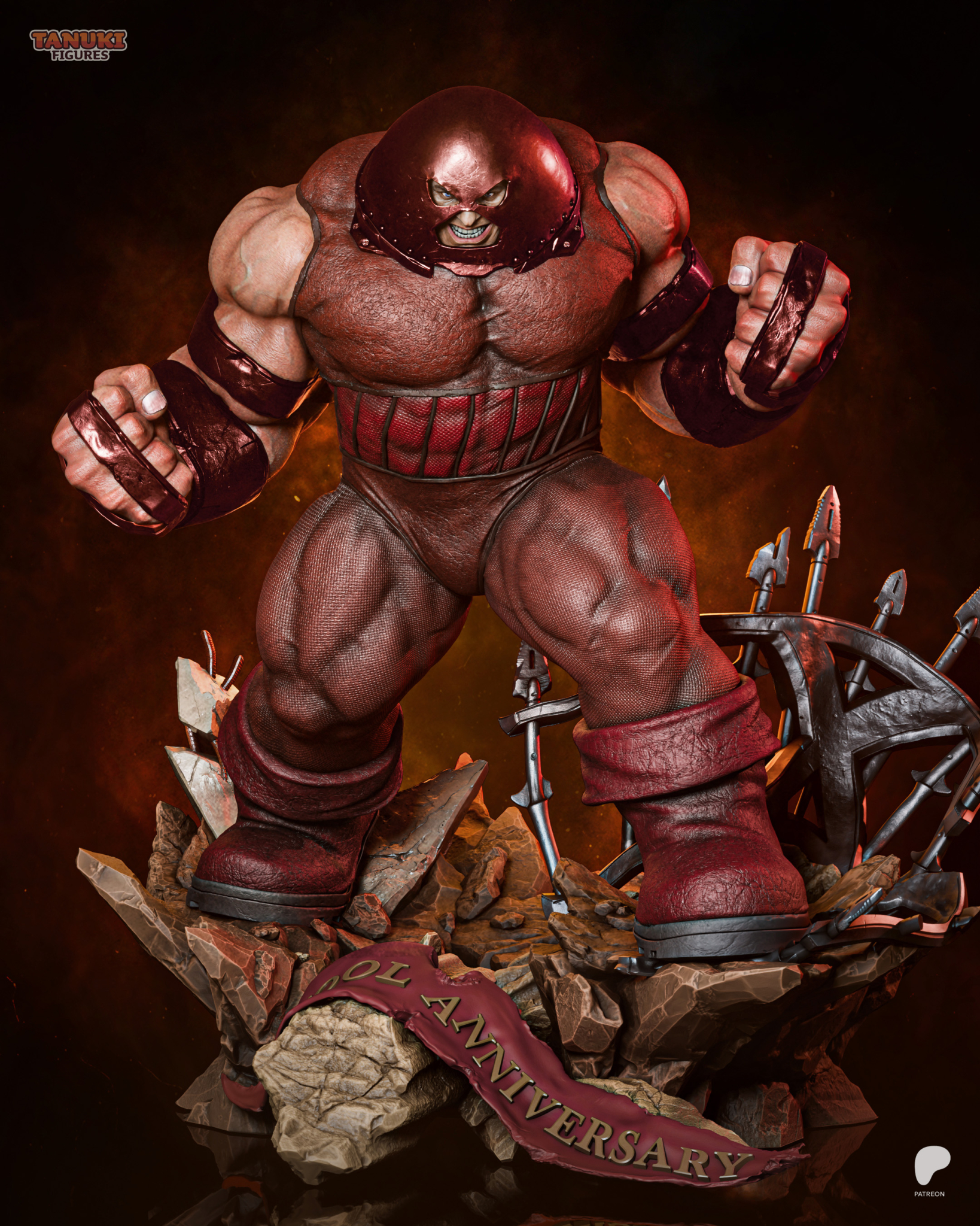Juggernaut STL 2 + Bust - Marvel