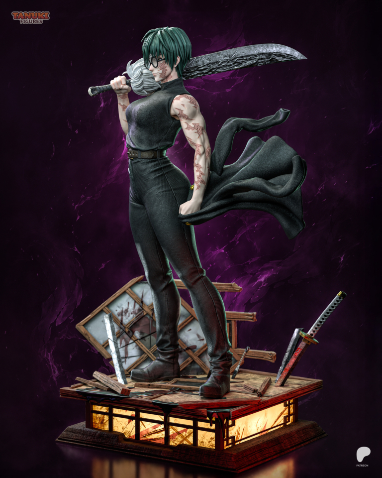 Maki Zen'in STL 3 + Bust - Jujutsu Kaisen