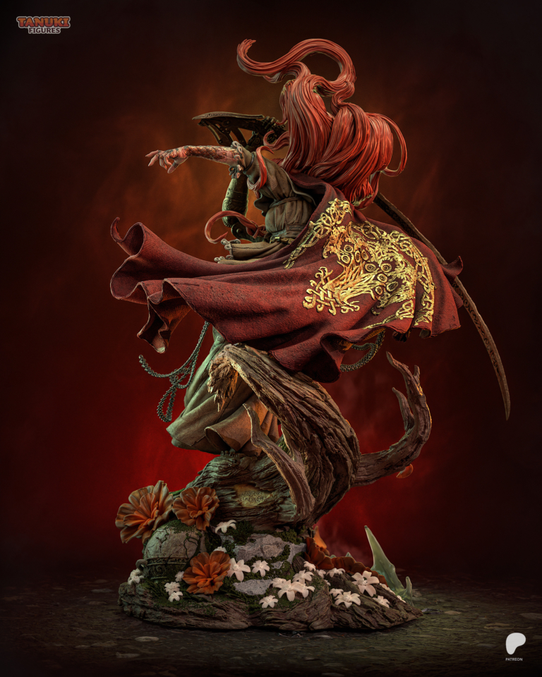 Malenia STL 5 + Bust - Elden Ring