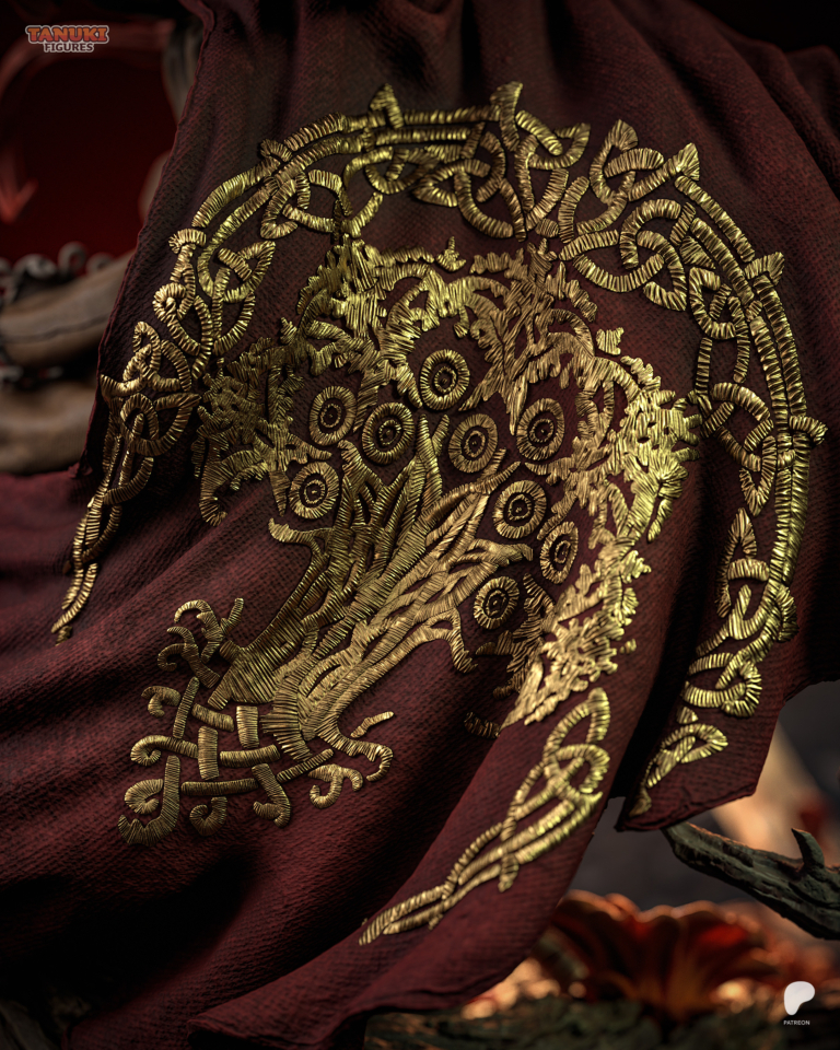 Malenia STL 5 + Bust - Elden Ring