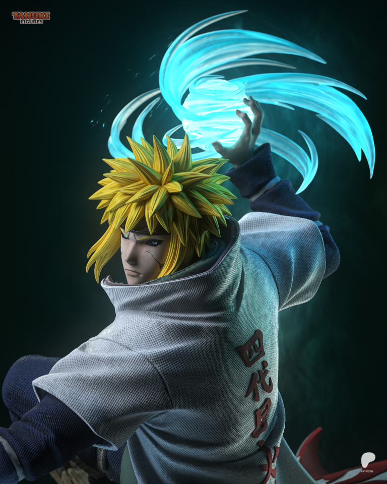 Minato Namikaze STL + Bust - Naruto
