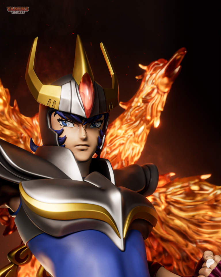 Phoenix Ikki STL 2 + Bust - Saint Seiya