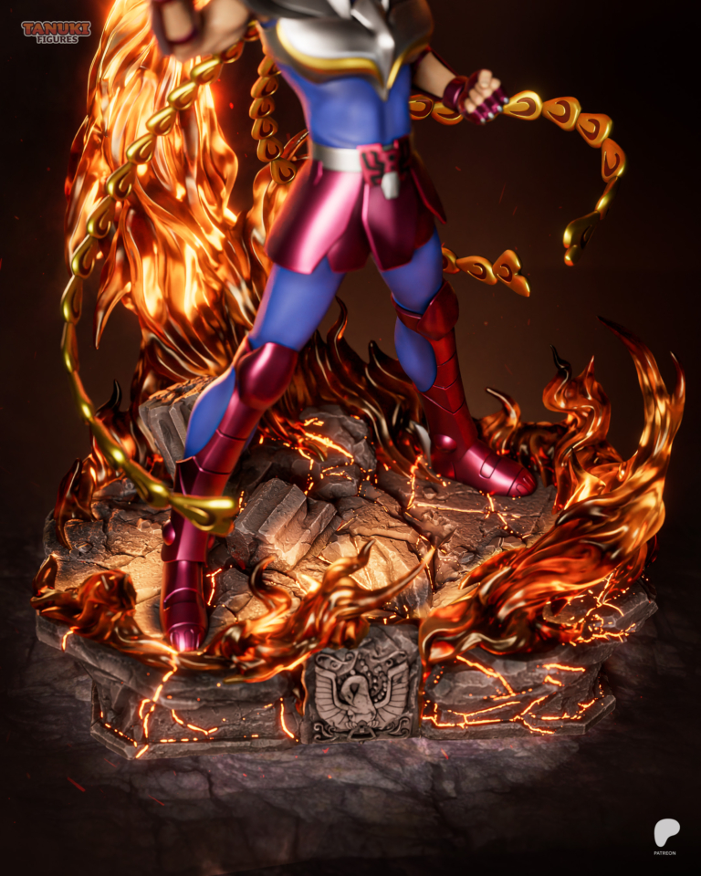 Phoenix Ikki STL 2 + Bust - Saint Seiya