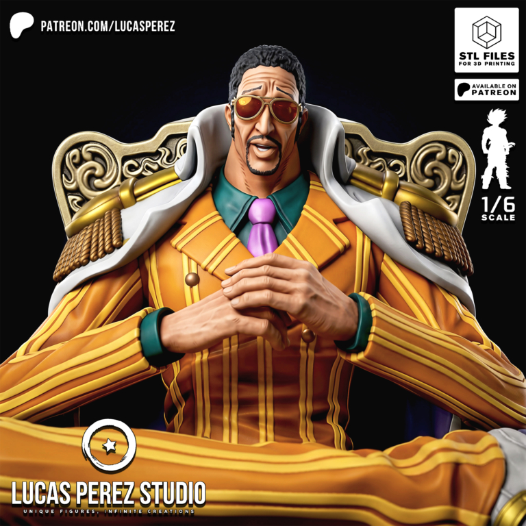 Kizaru STL - One Piece