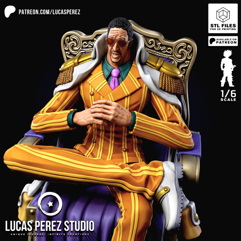 Kizaru STL - One Piece