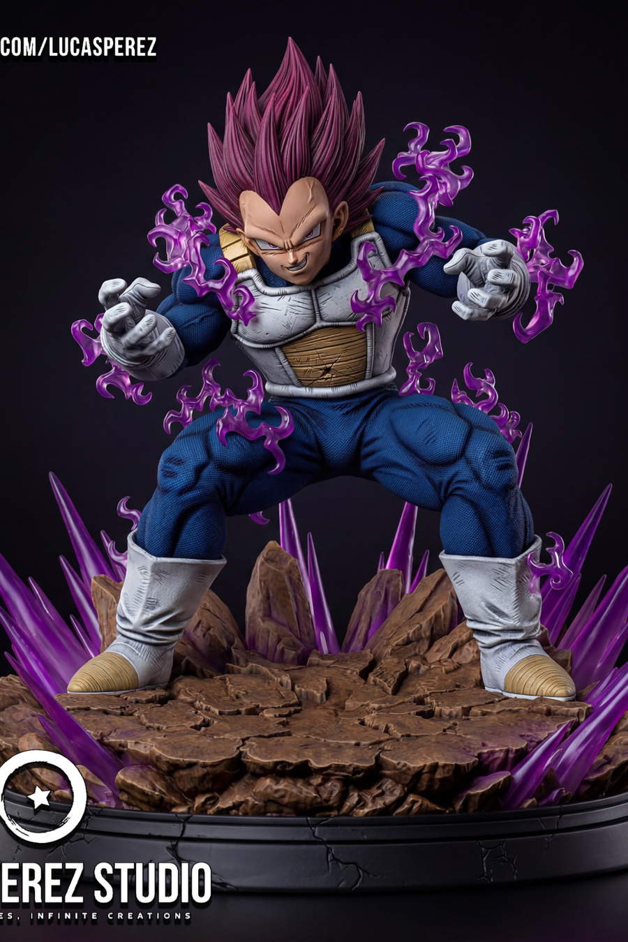 Vegeta Ultra Ego STL Cover