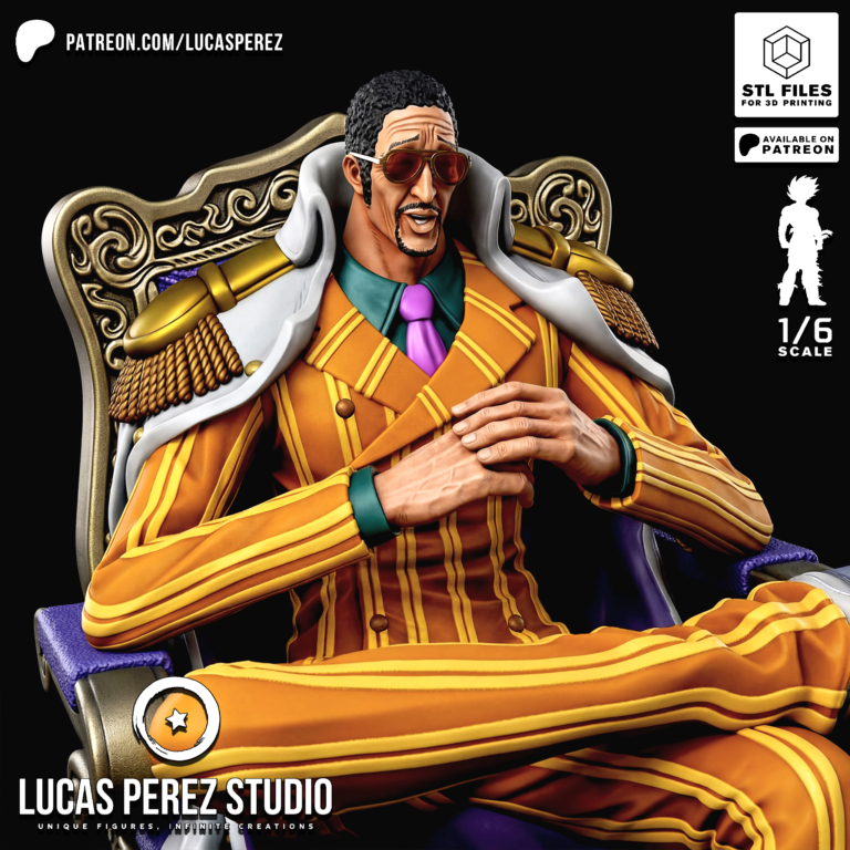 Kizaru STL - One Piece