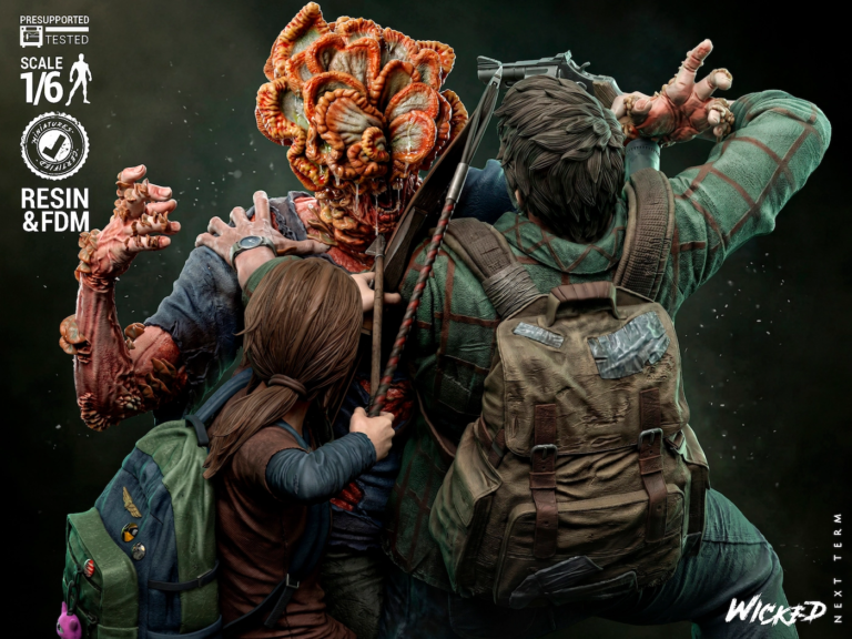The Last of Us Diorama + Busts + Extras