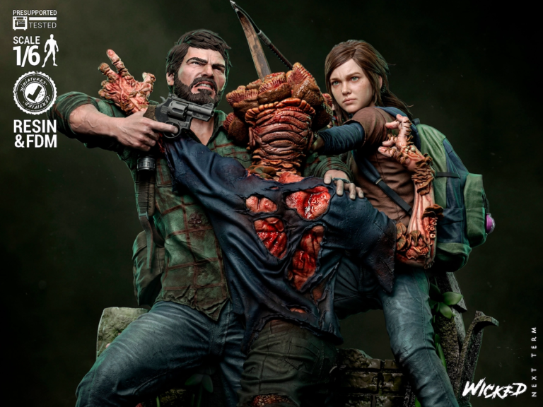 The Last of Us Diorama + Busts + Extras