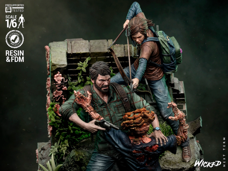 The Last of Us Diorama + Busts + Extras