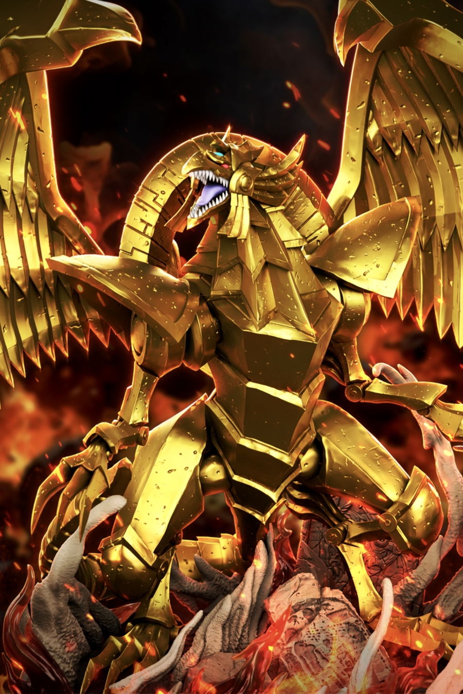 The Winged Dragon of Ra STL Cover