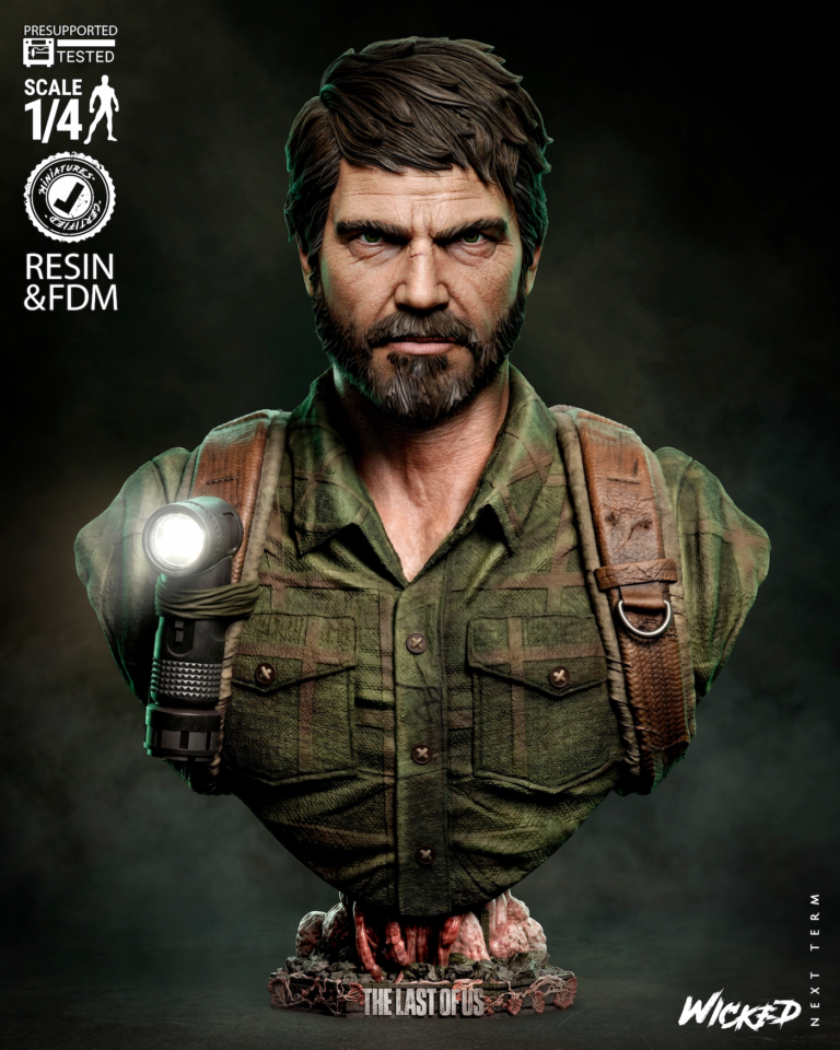 The Last of Us Diorama + Busts + Extras