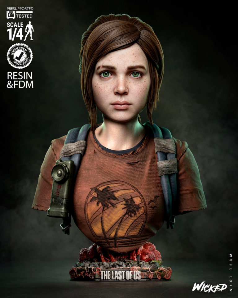 The Last of Us Diorama + Busts + Extras