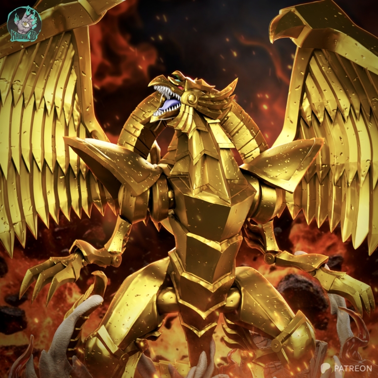 The Winged Dragon of Ra STL - Yu Gi Oh
