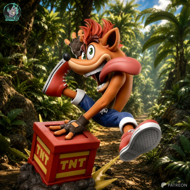 Crash STL 3 - Crash Bandicoot