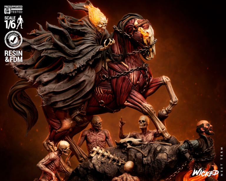 Ghost Rider Diorama - Ghost Rider