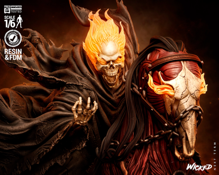 Ghost Rider Diorama - Ghost Rider