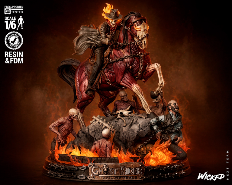Ghost Rider Diorama - Ghost Rider
