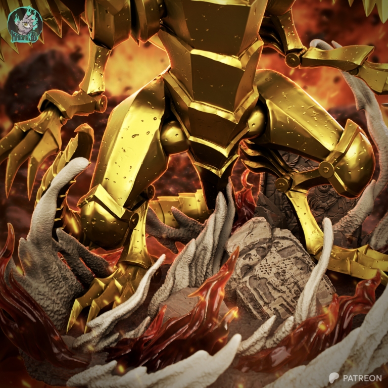 The Winged Dragon of Ra STL - Yu Gi Oh