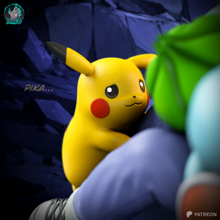 Ash & Pokemon Diorama - Pokemon