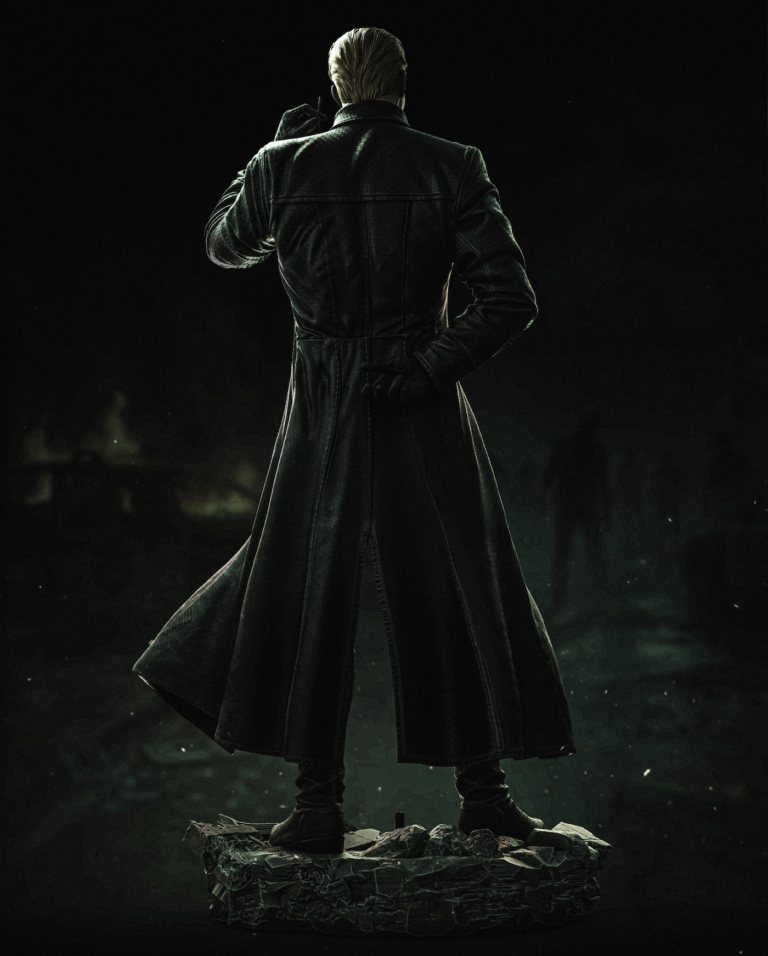 Albert Wesker STL + Bust - Resident Evil