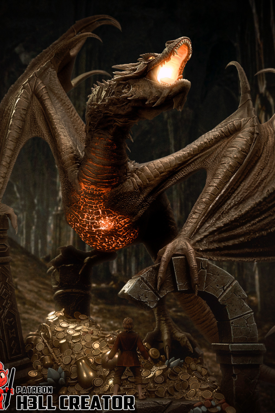 Smaug STL Cover