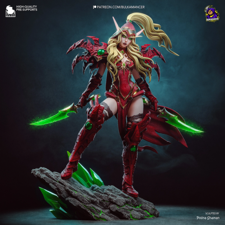 Valeera Sanguinar STL 2 - Warcraft